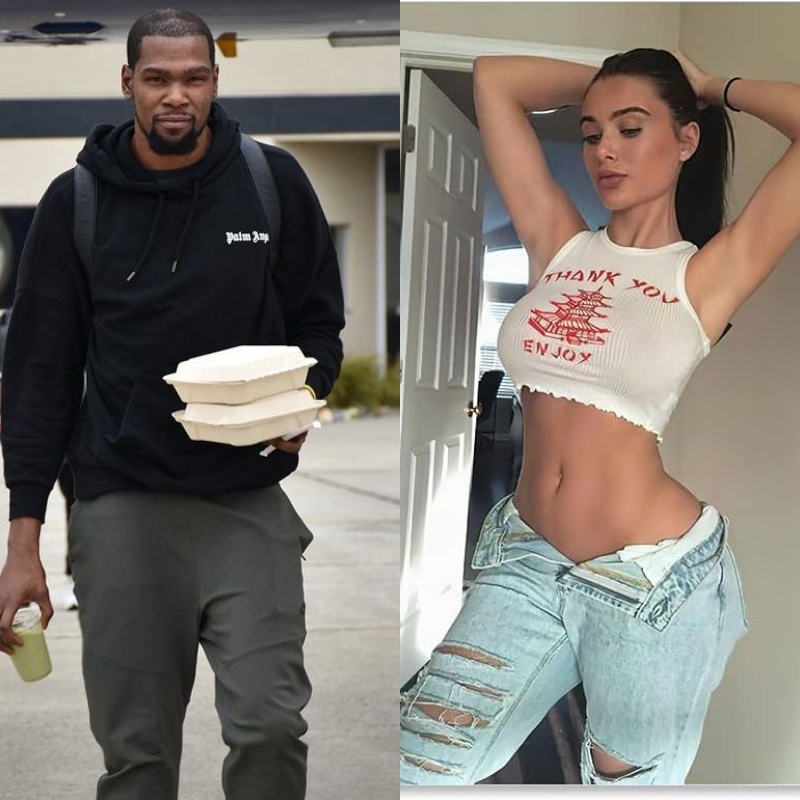 Former ADULT STAR Lana Rhoades Reveals Father of Her Child is An NBA Star, Fans Think It’s Kevin