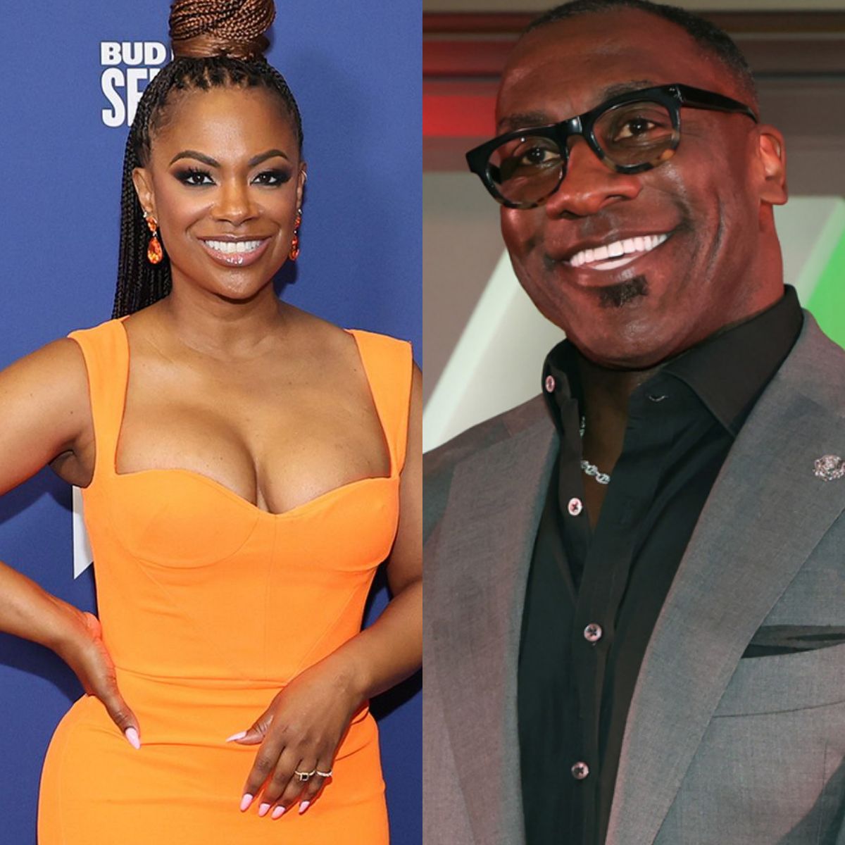 Shannon Sharpe Appeared To Grab A Handful Of R&B Singer Kandi Burruss ...